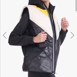 STAUD x New Balance Puffer Vest Sold Out Black/Yellow/White